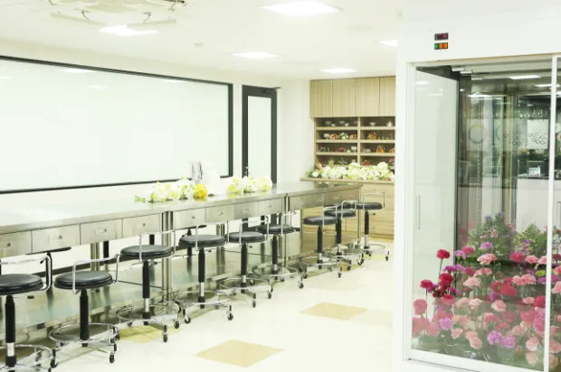 フラワー実習室